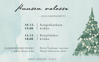 Joulukonsertti Kuusen valossa