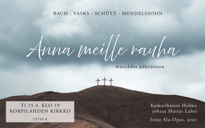 Pääsiäiskonsertti Korpilahden kirkossa