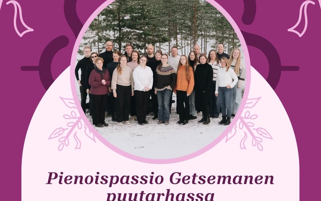Pienoispassio Getsemanen puutarhassa