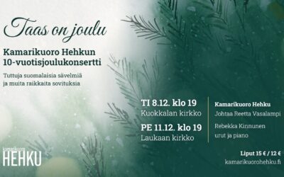 TAAS ON JOULU – 11.12. Laukaan kirkko